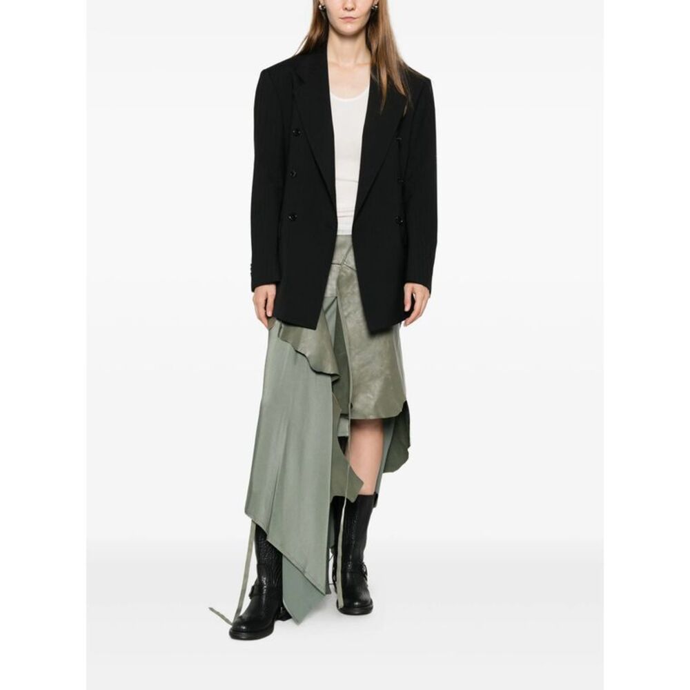 Ann Demeulemeester Green Skirts - Asymmetric & Draped Skirts Women - Picture 4 of 5